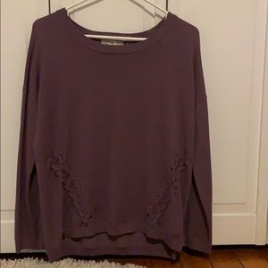 Purple sweater